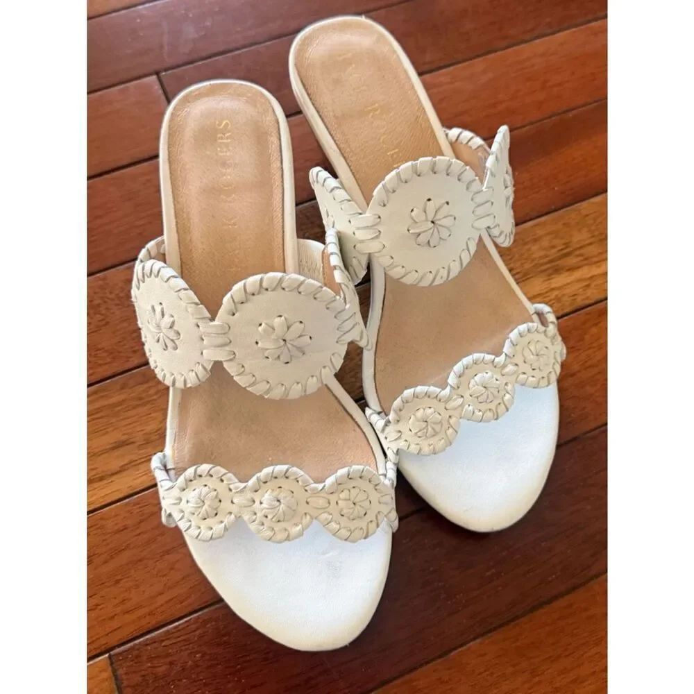 Jack Rogers White Women's wedge Sandals